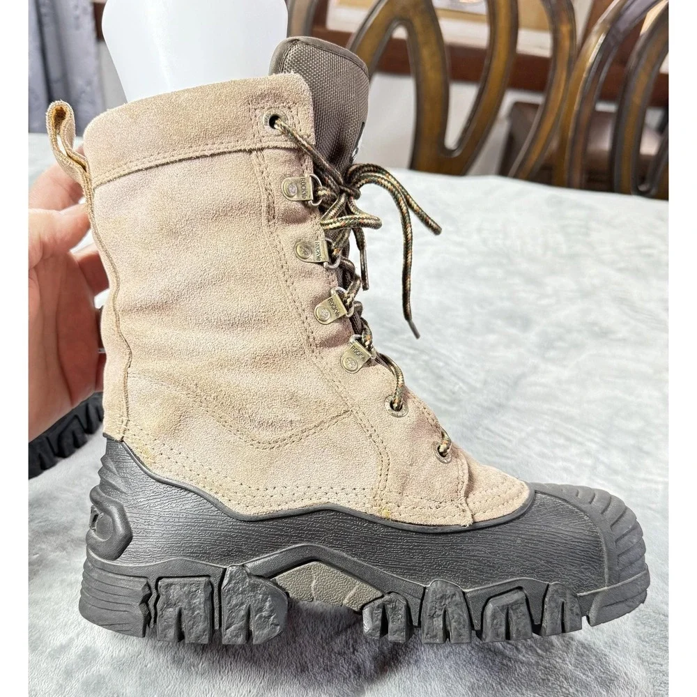 Rocky Boots Womens‎ Size 6 Brown Jasper Trac Insulated Snow Lace Up Winter Warm